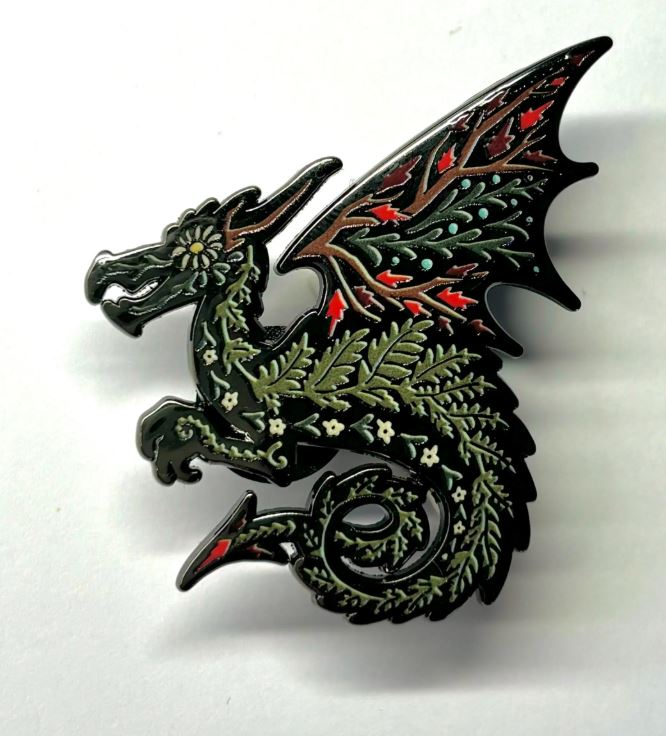 Folk Dragon Pin