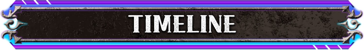 Timeline header graphic