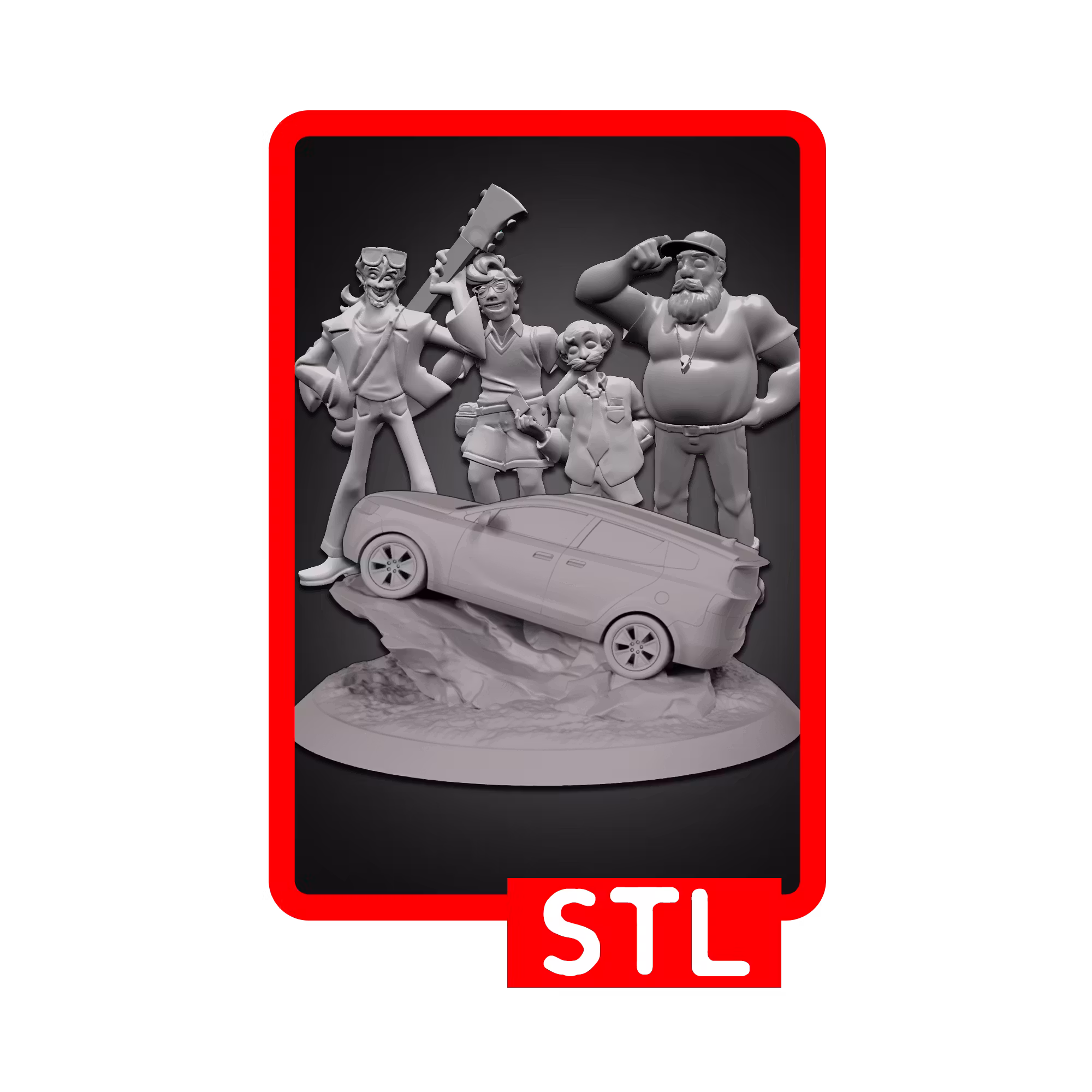 Dungeons & Daddies Miniatures STL Pack