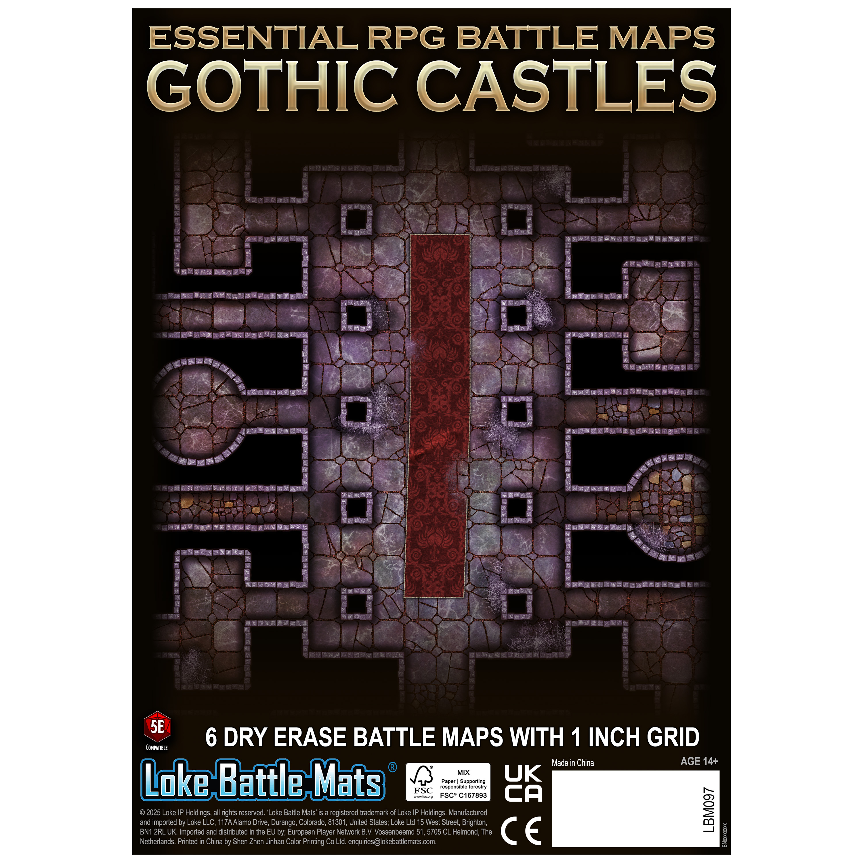 Essential RPG Battle Maps - Gothic Castles