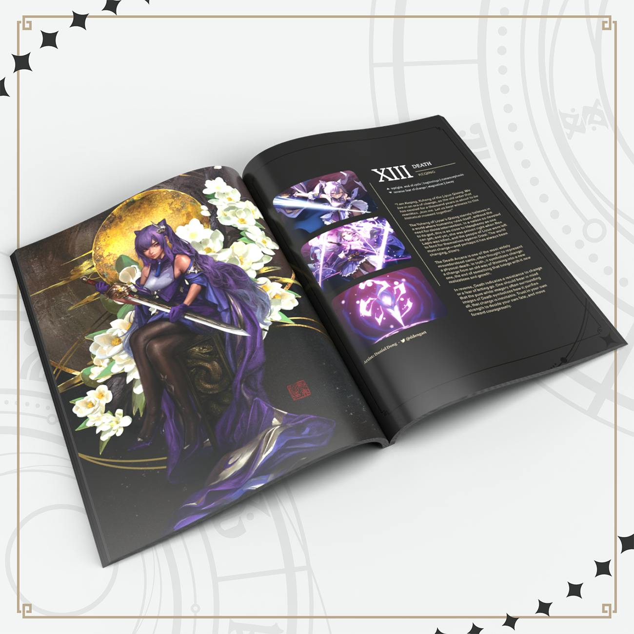 Genshin Tarot Artbook