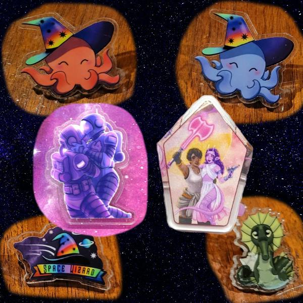 Space Wizard Pin!