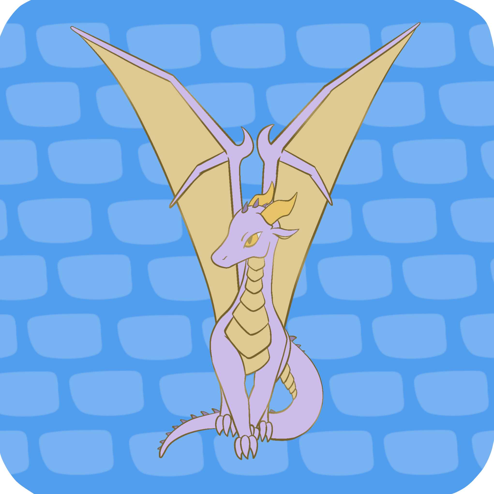 Violet the Dragon (Gold Variant)