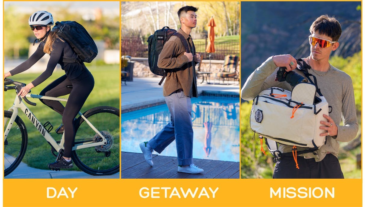 Atlas ONE Ultralight Backpacks for Tech, Travel & Everyday