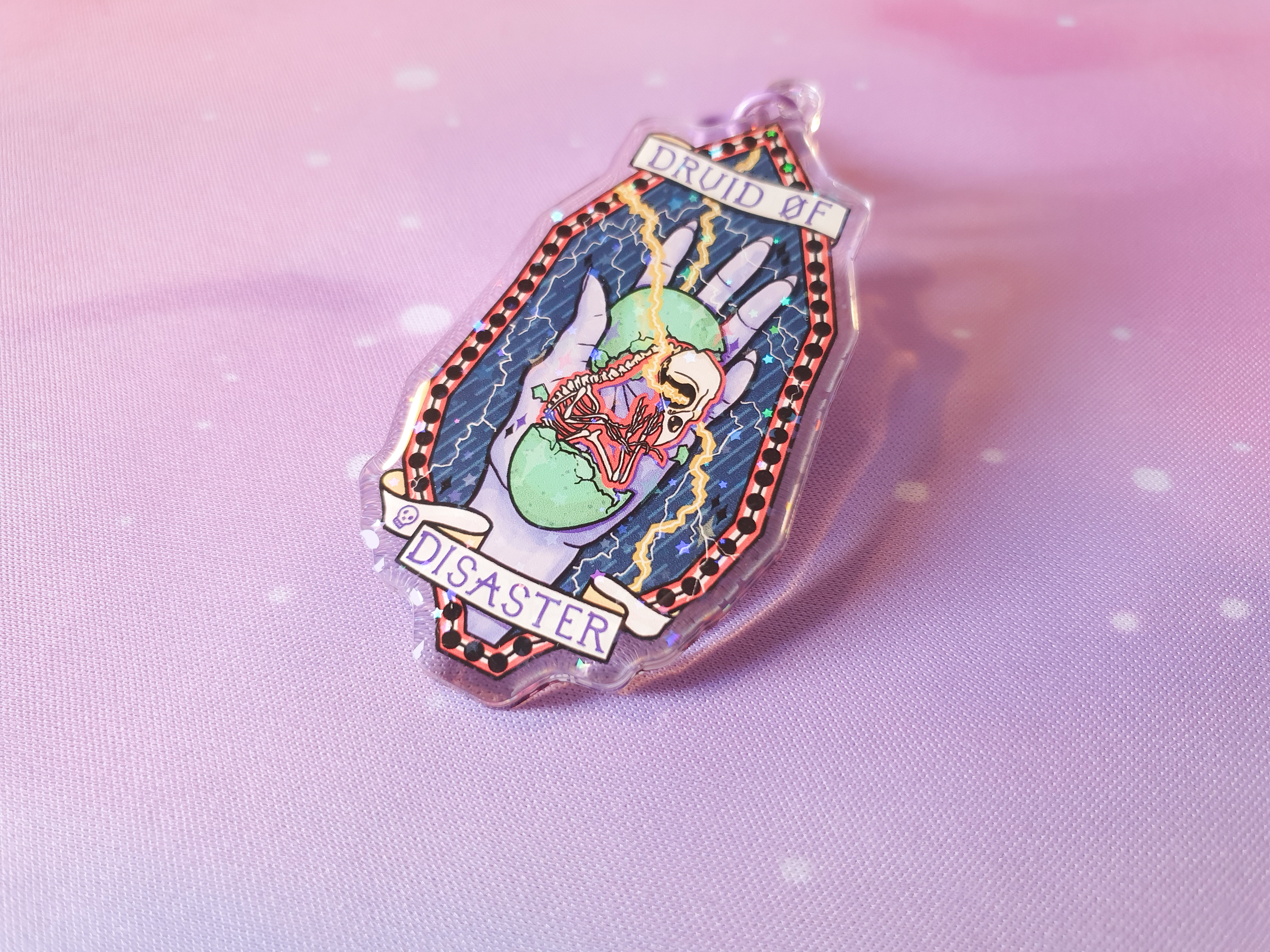 Druid of Disaster keychain