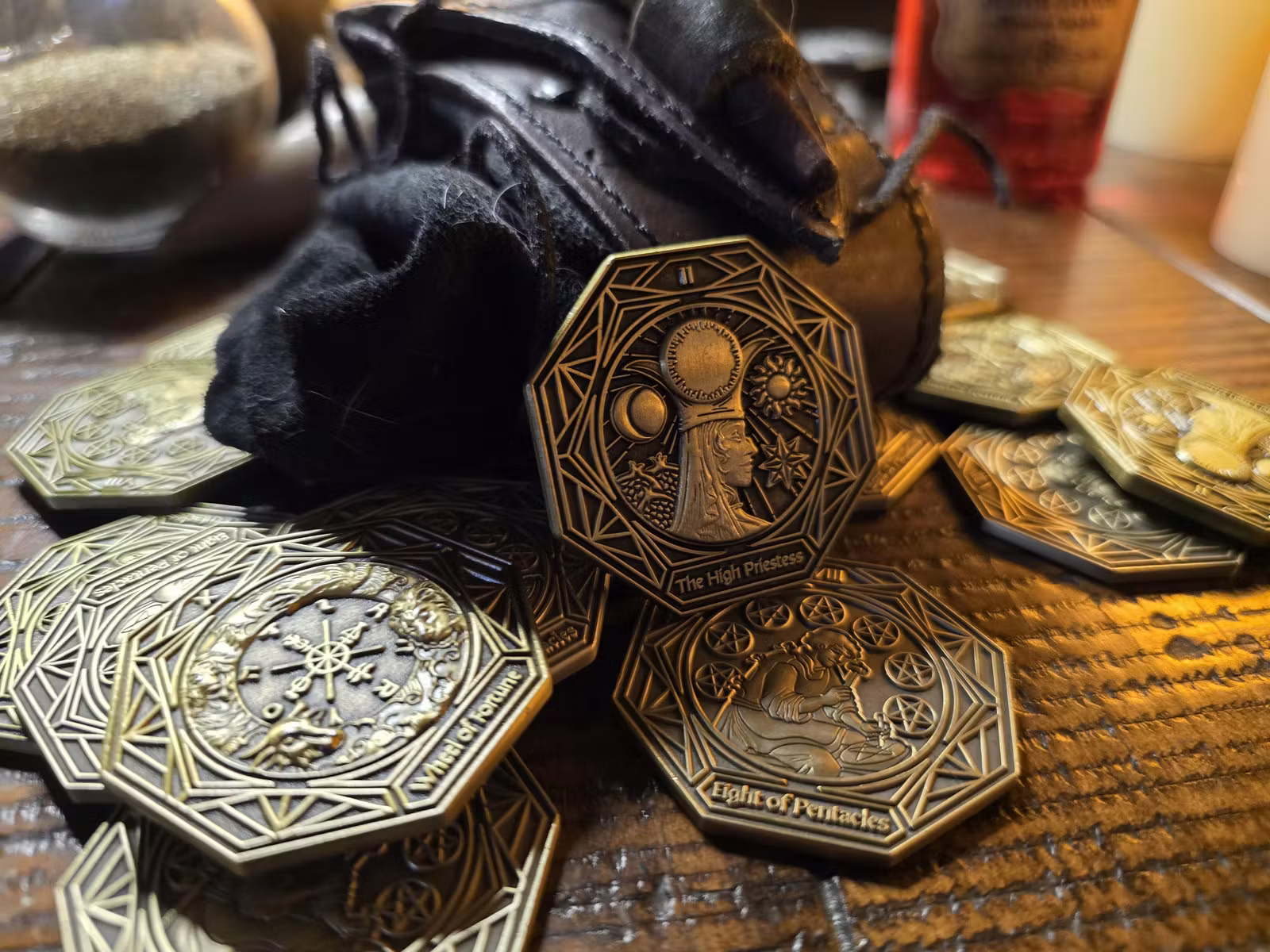 Tarot Coins - Full Set (78 Coins)