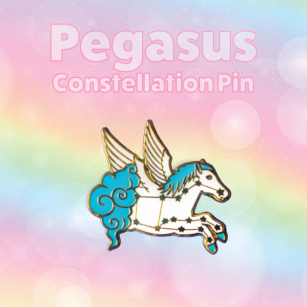 Pegasus Constellation Pin