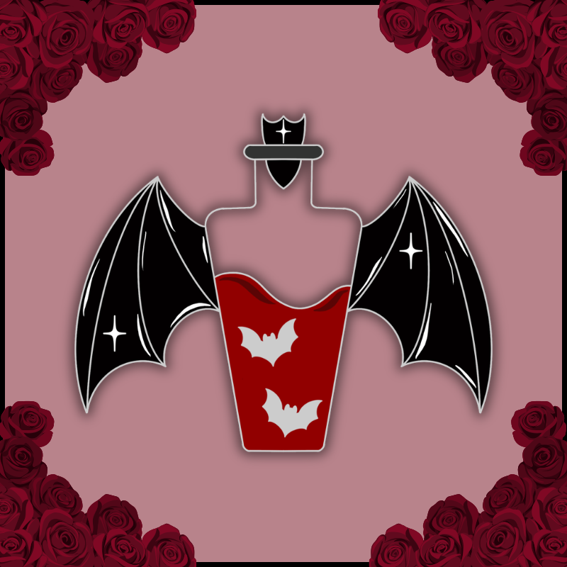 Bat Potion Pin