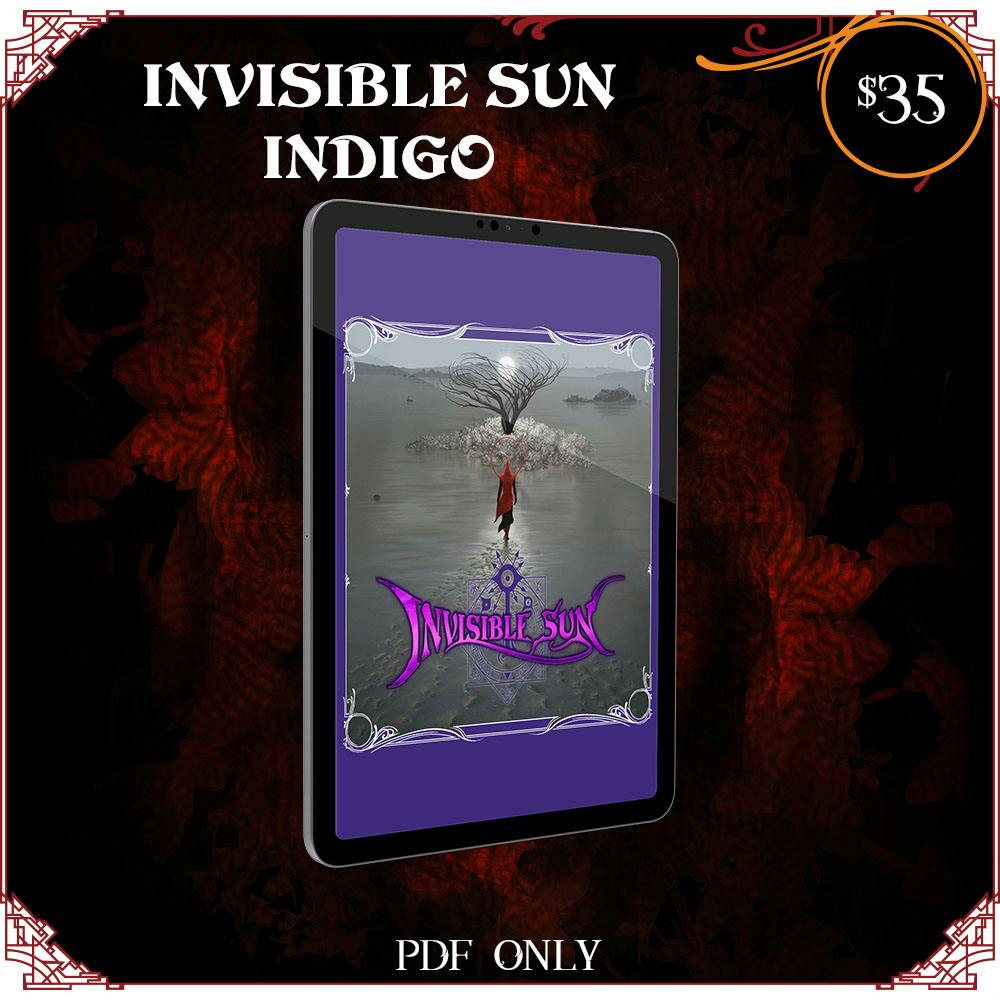 Invisible Sun Indigo in PDF. $35.