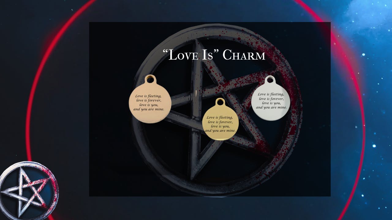 "Love Is" Charm