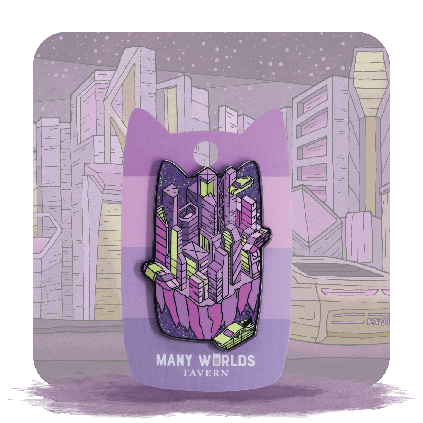 Electric Sheep Realm Pin