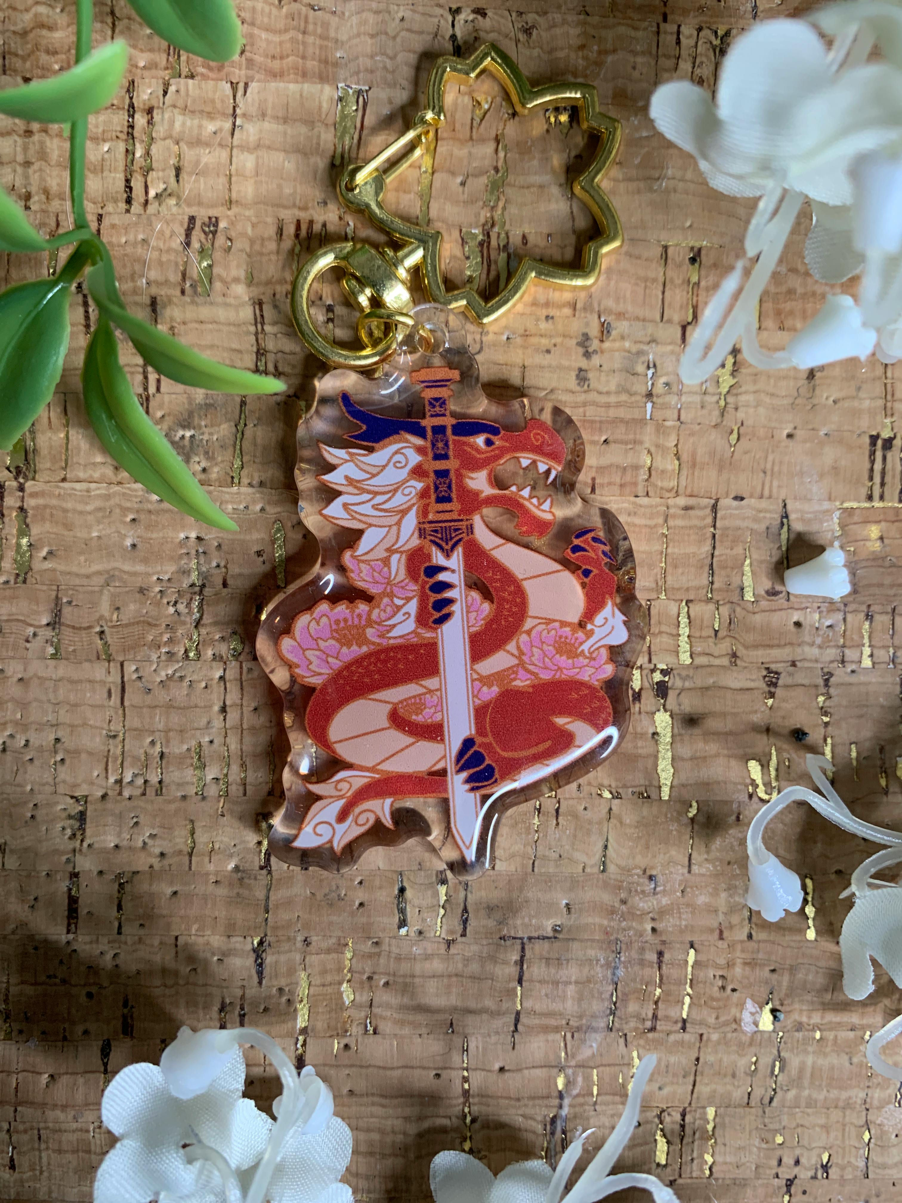 BBB China Acrylic Charm