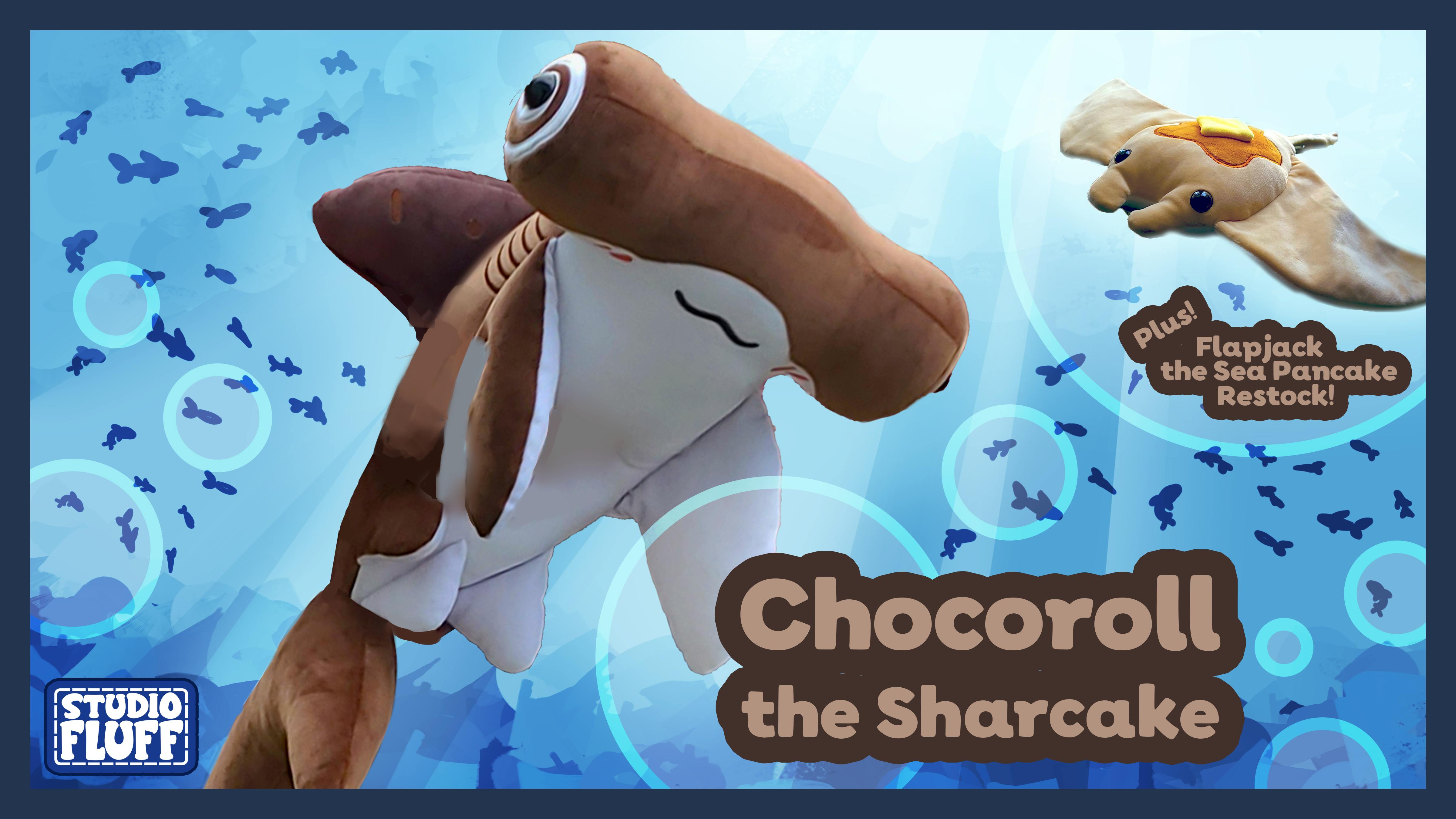 Chocoroll the Sharcake Plush