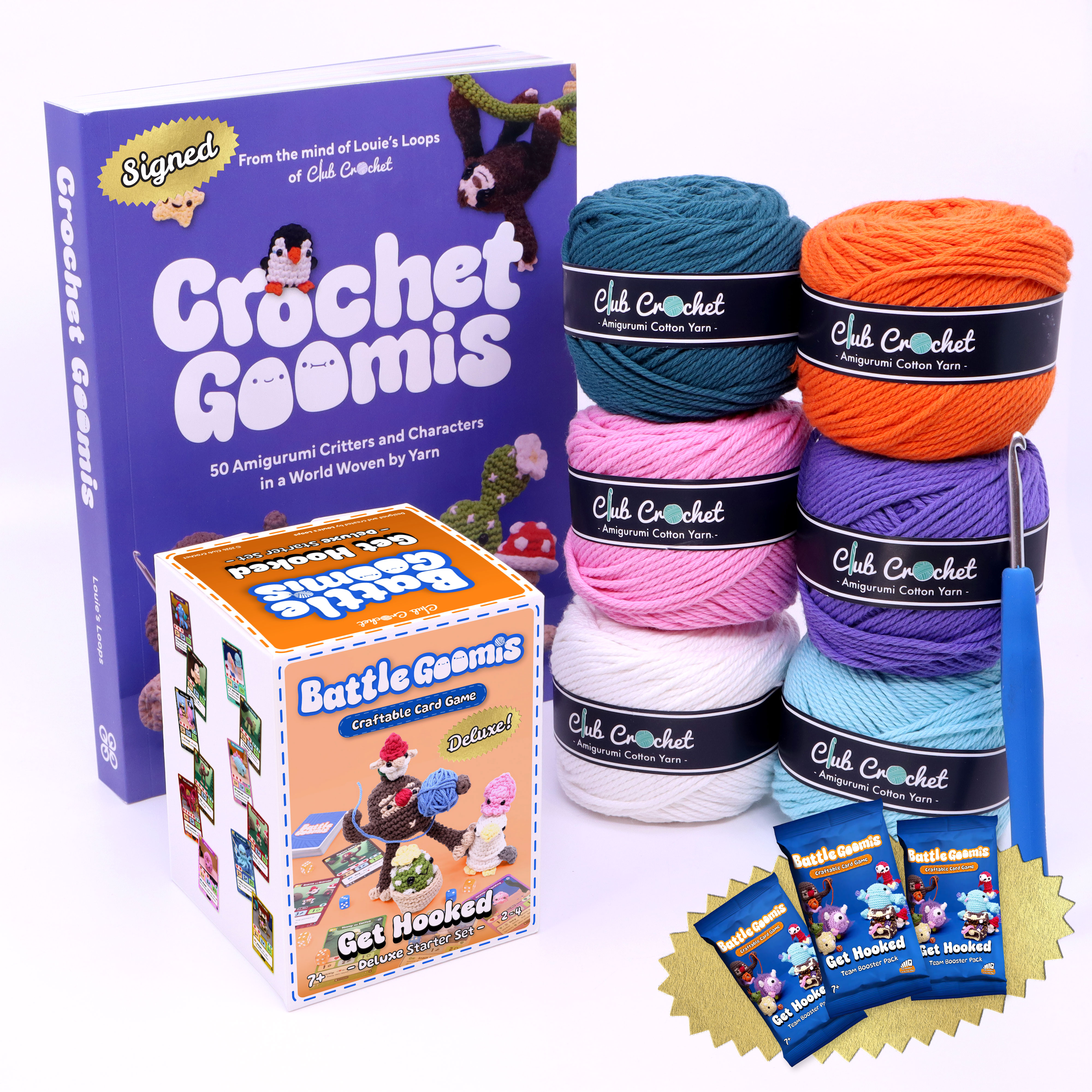 Deluxe Bundle - Upgraded Book, Game, and Kit (+3 Booster Packs)