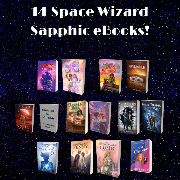 14 Space Wizard Sapphic (F/F) eBooks!