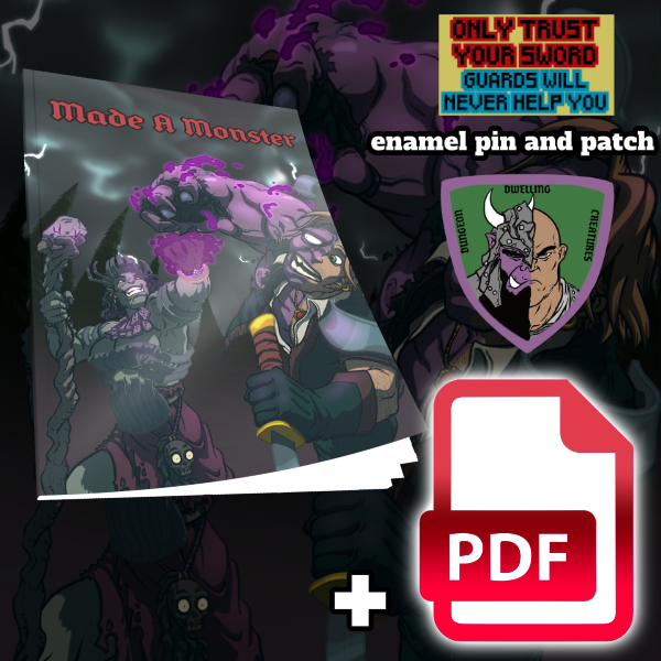 Deluxe (Print+Pin+Patch+PDF)