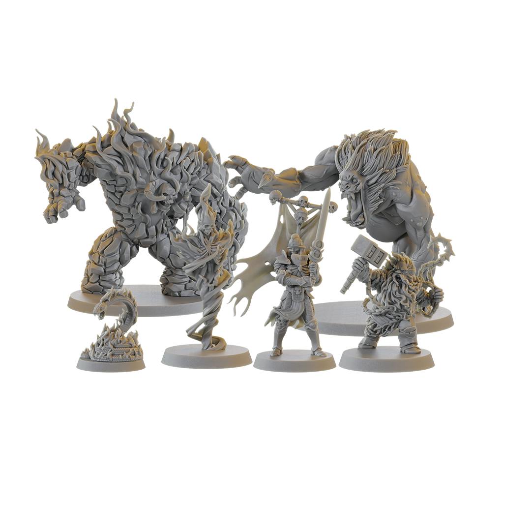 Late Adventure Creatures (37 figures)