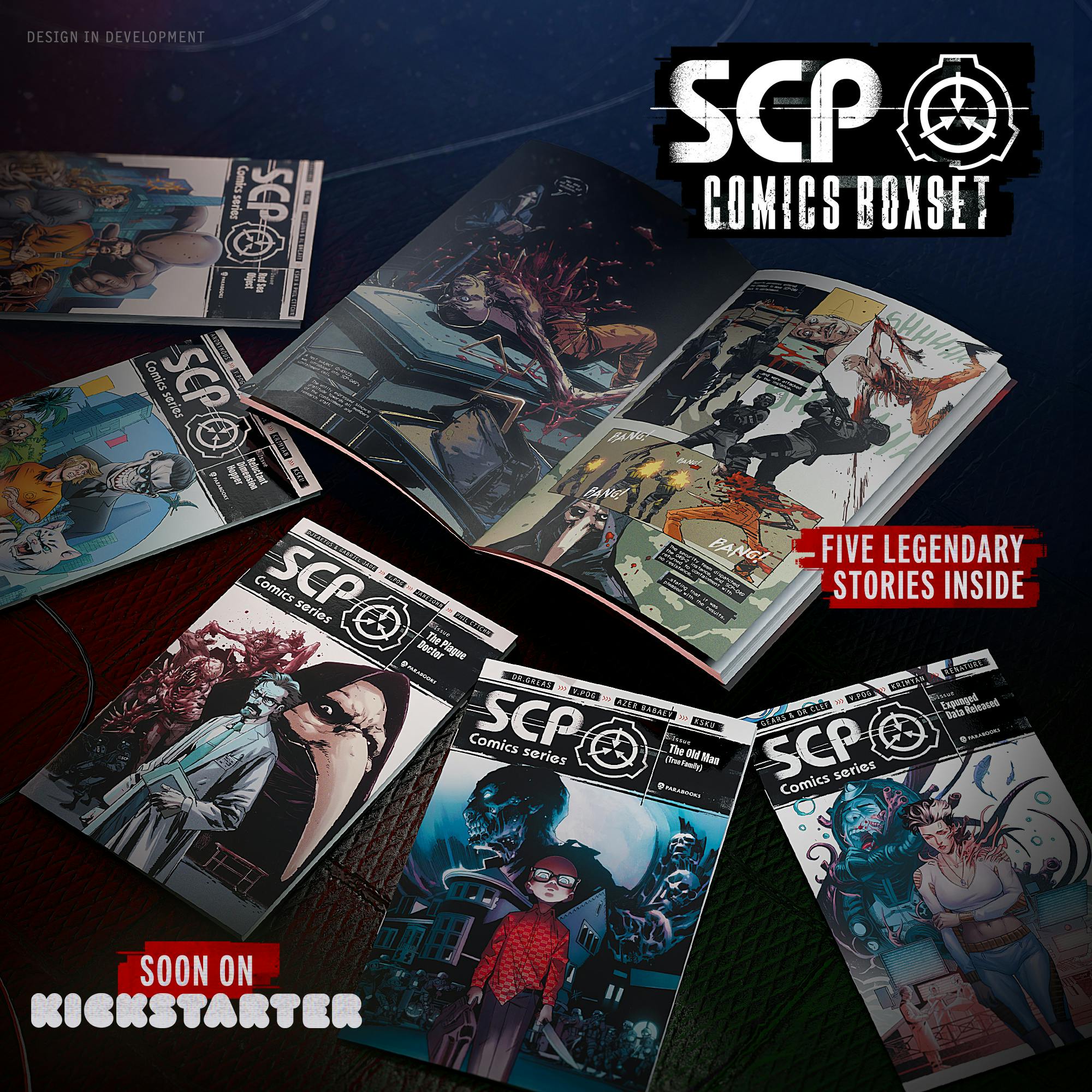 Get Ready for SCP Foundation Comics Box Set! - BackerKit