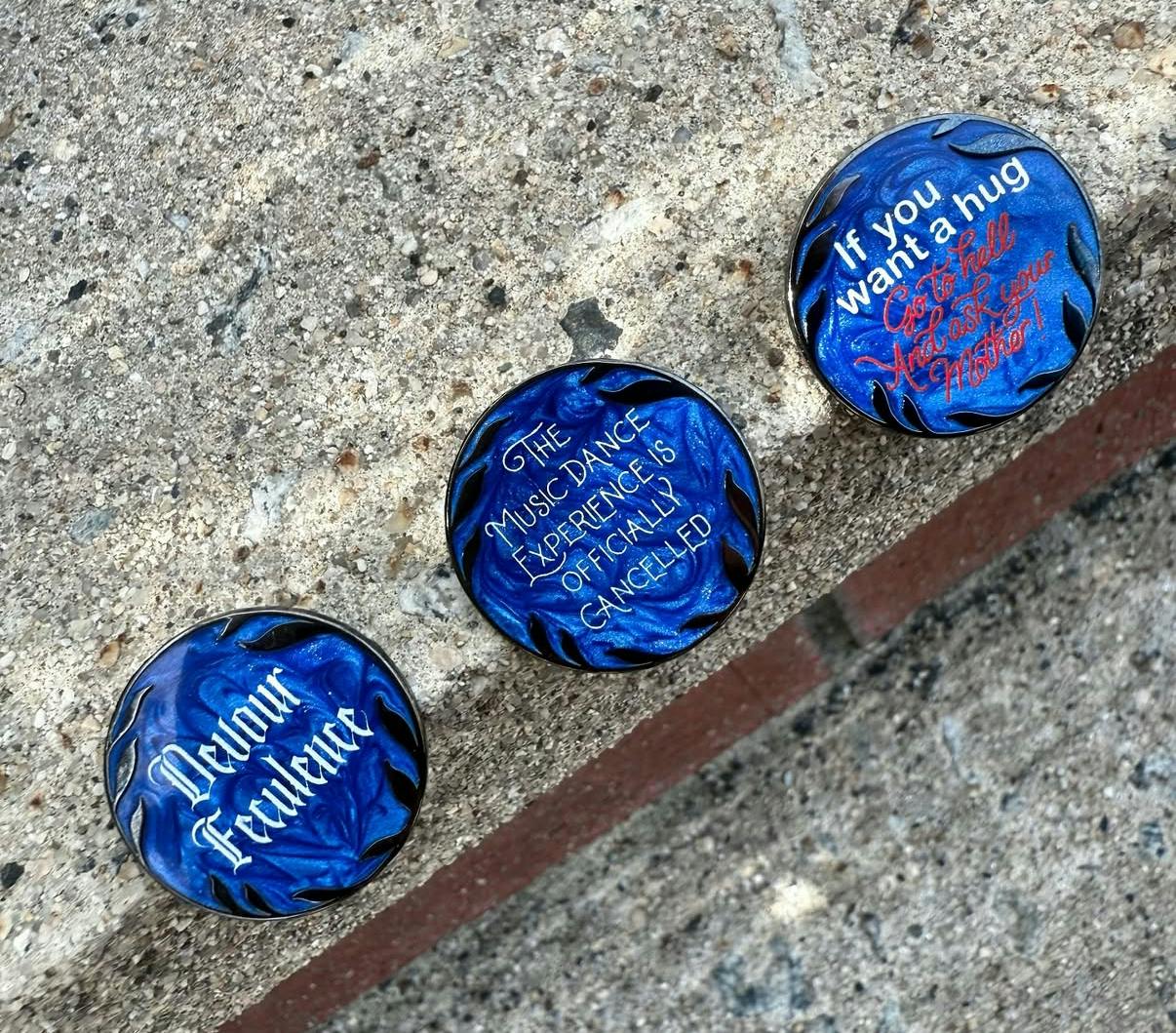 Severance Quotes 3 pin pack