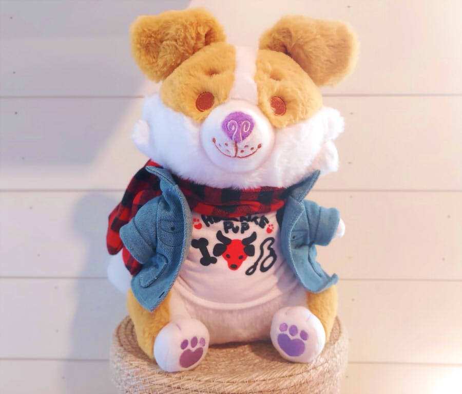 Sunny Pup Mascot Plushie