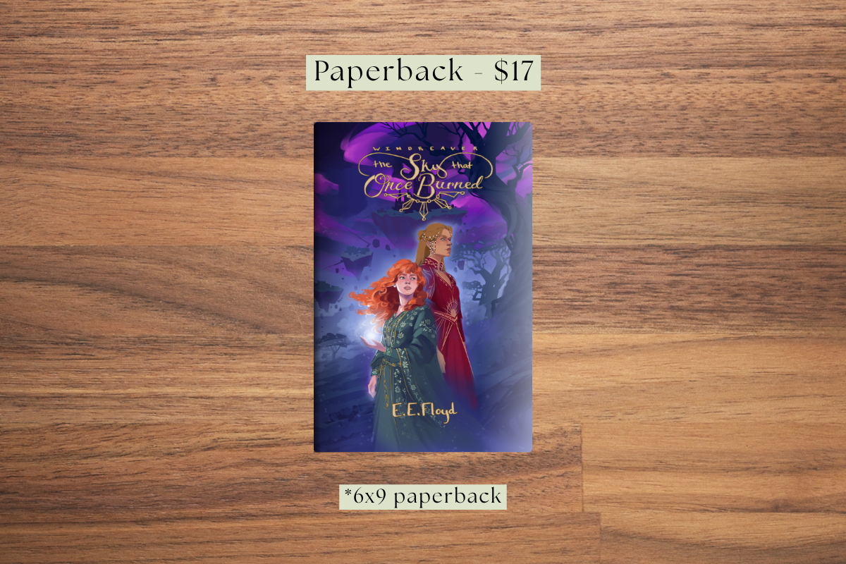 Paperback of The Sky That Once Burned