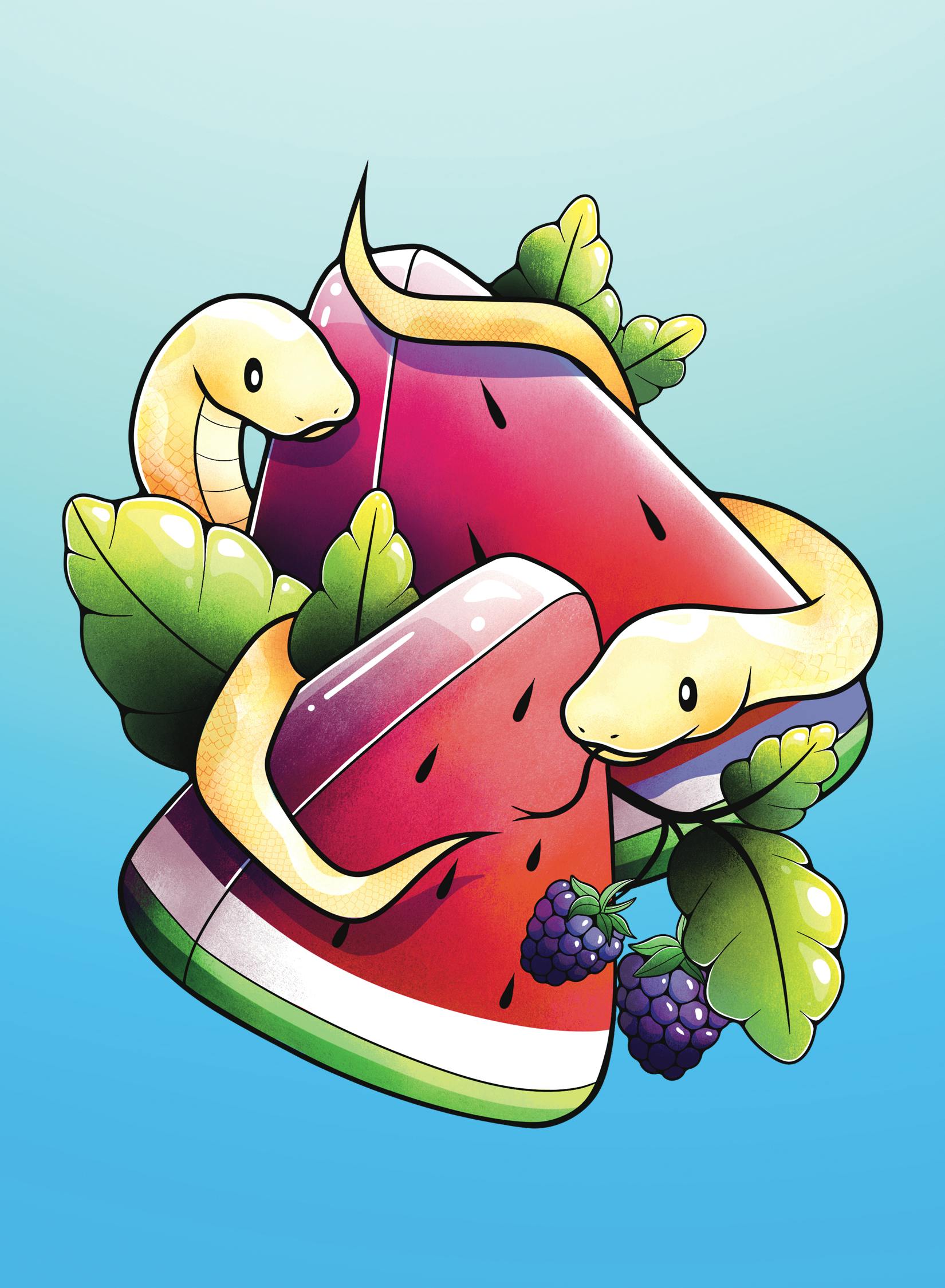 WATERMELON SNAKE - PRINT