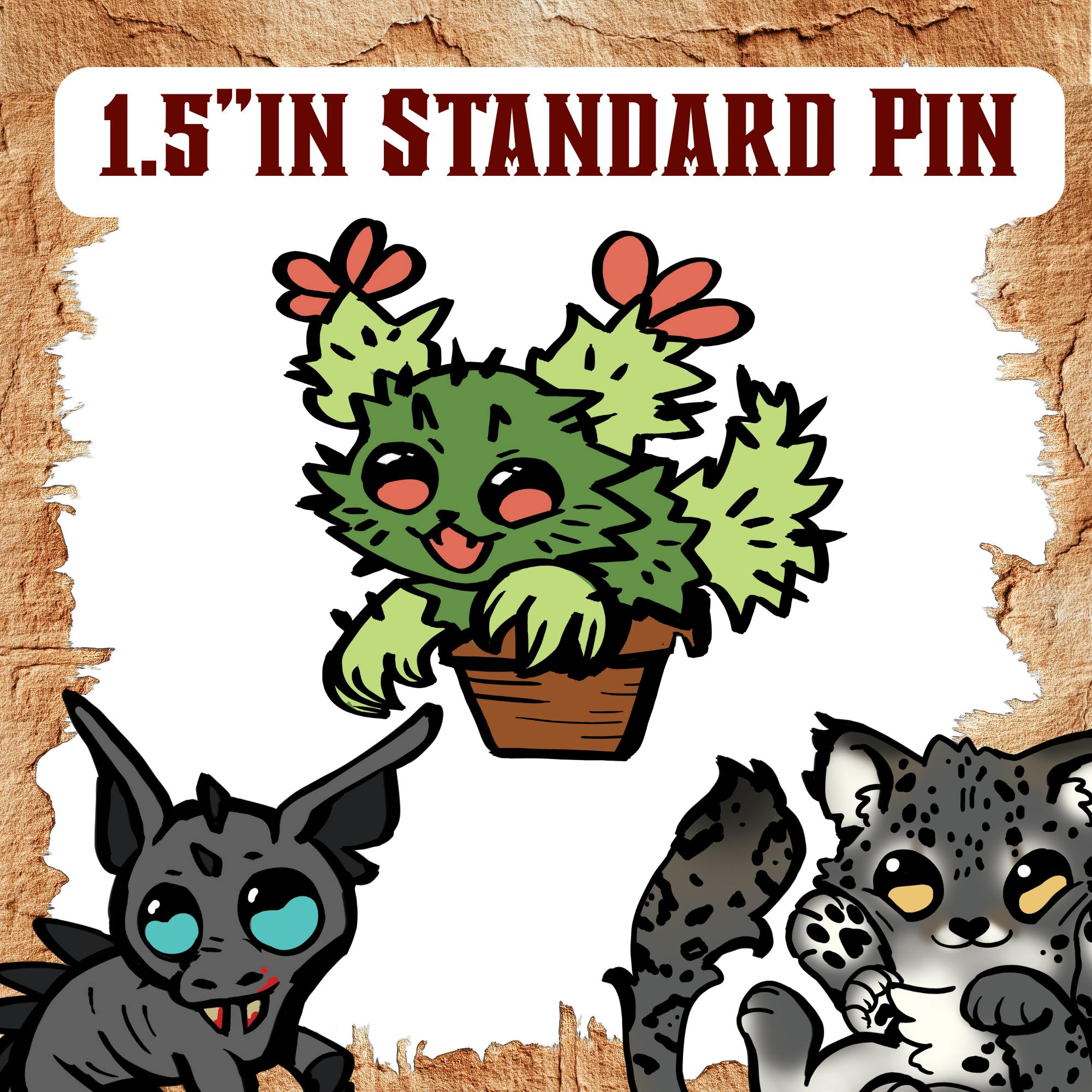 1.5"in Standard Pin