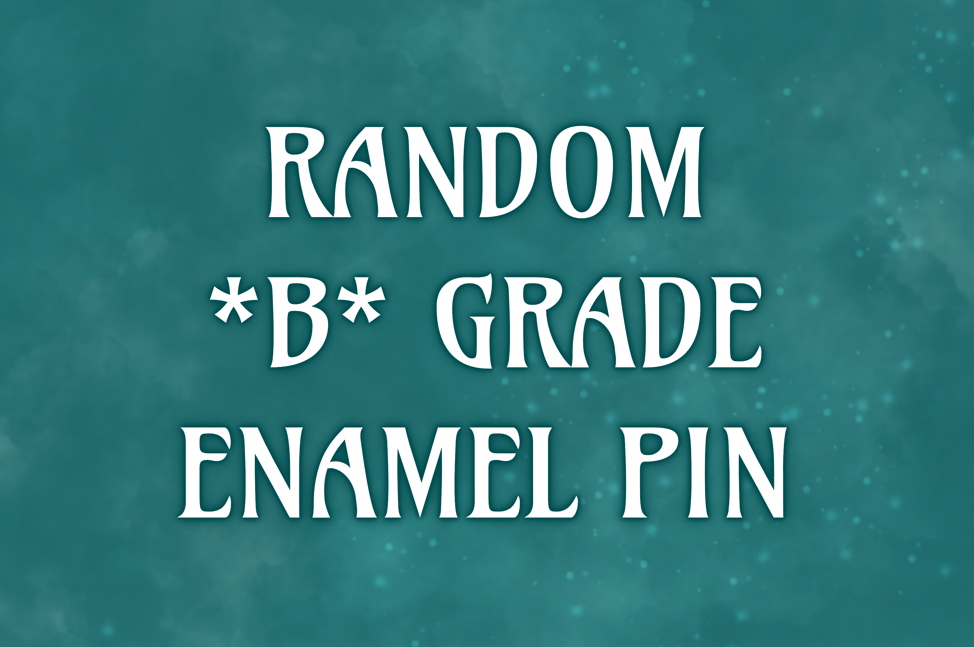Surprise *B* Grade Enamel Pin