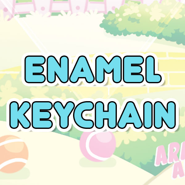 Enamel Keychain