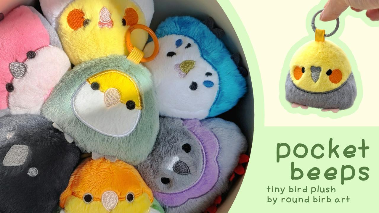 Pocket Beeps 1 - Tiny Bird Plush