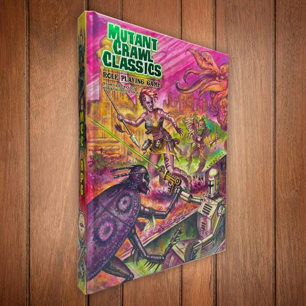 Mutant Crawl Classics Core Rulebook, HC (Print+PDF)