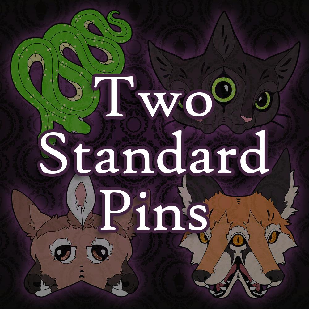 2 Standard Pins