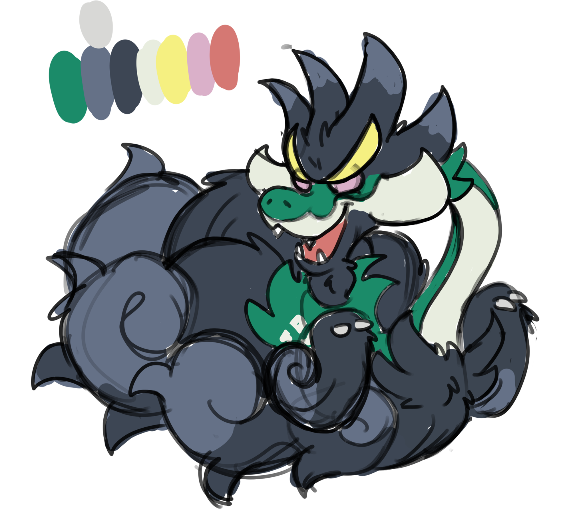 Enraged Old Man Dragon