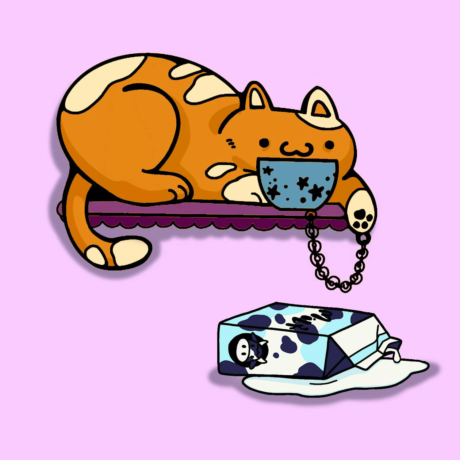 Sorry not Sorry, About your Breakfast Pin Set 