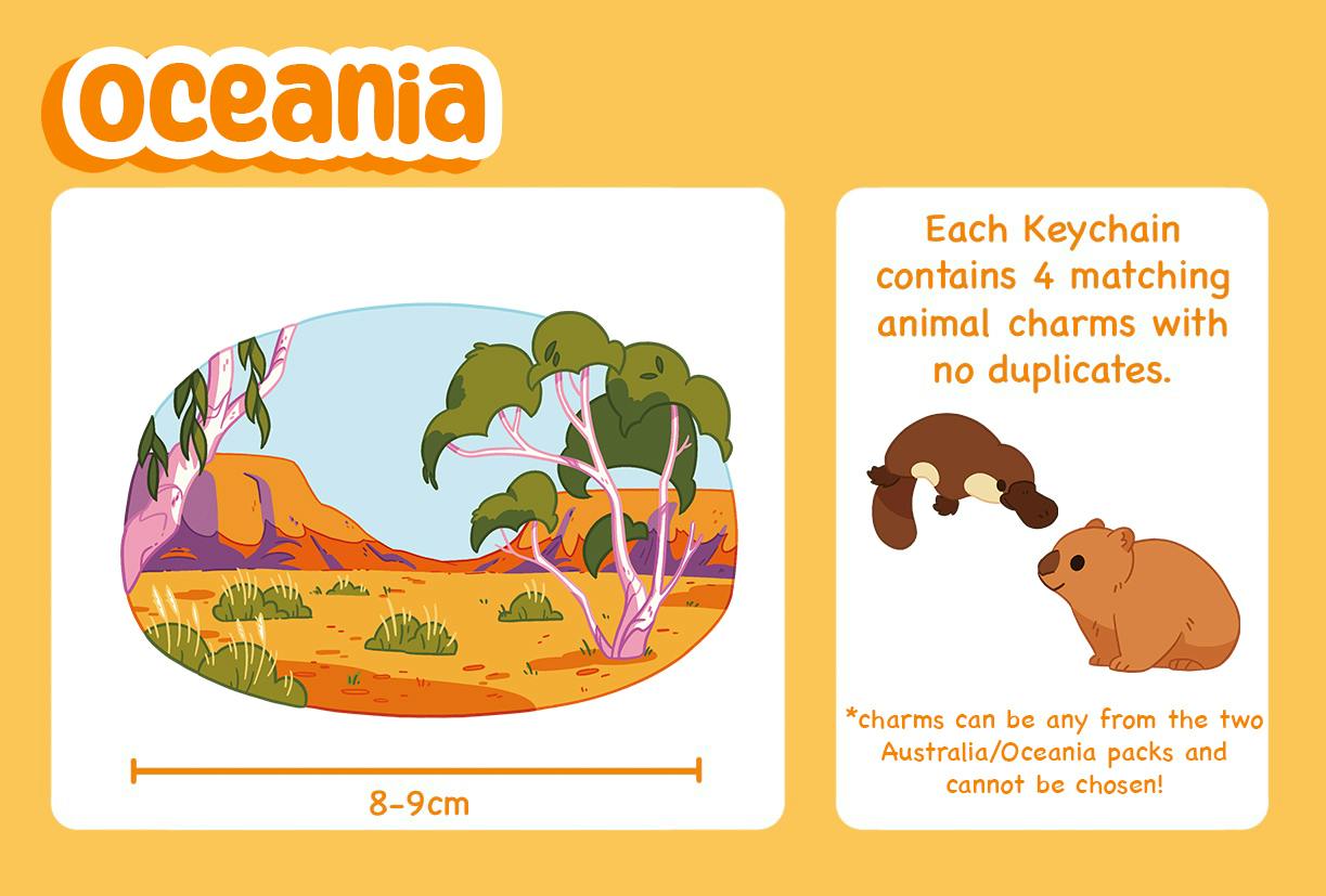 Biome Shaker Keychains - Collect Critters from around the World Project ...