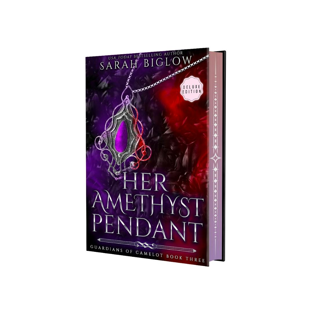 Her Amethyst Pendant Deluxe Hardcover