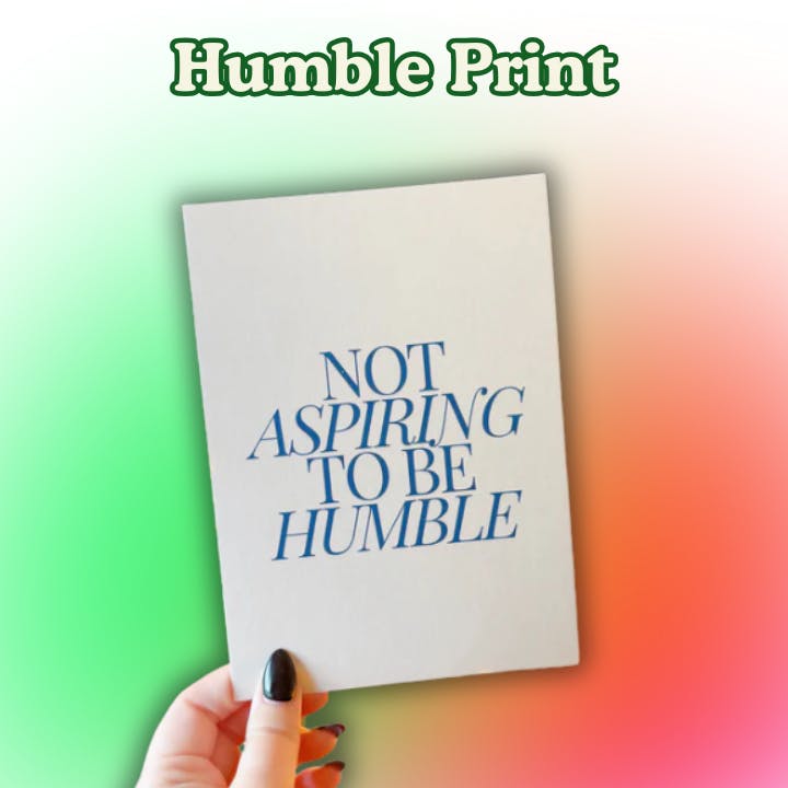 Humble Print