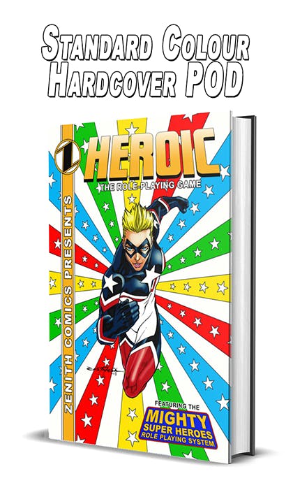 Standard Colour Hardcover POD