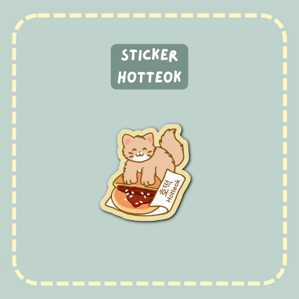 One sticker Hotteok