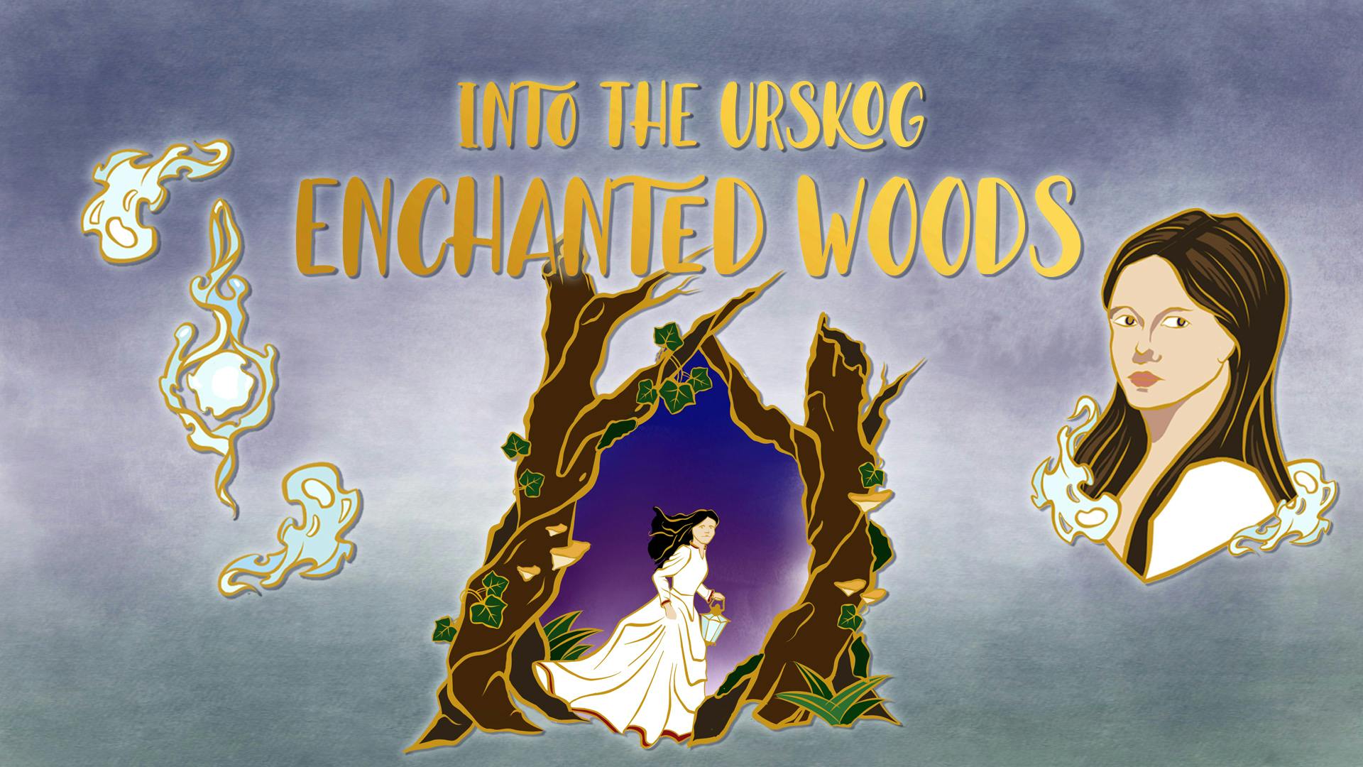 Into the Urskog- Enchanted woods Enamel Pin Project