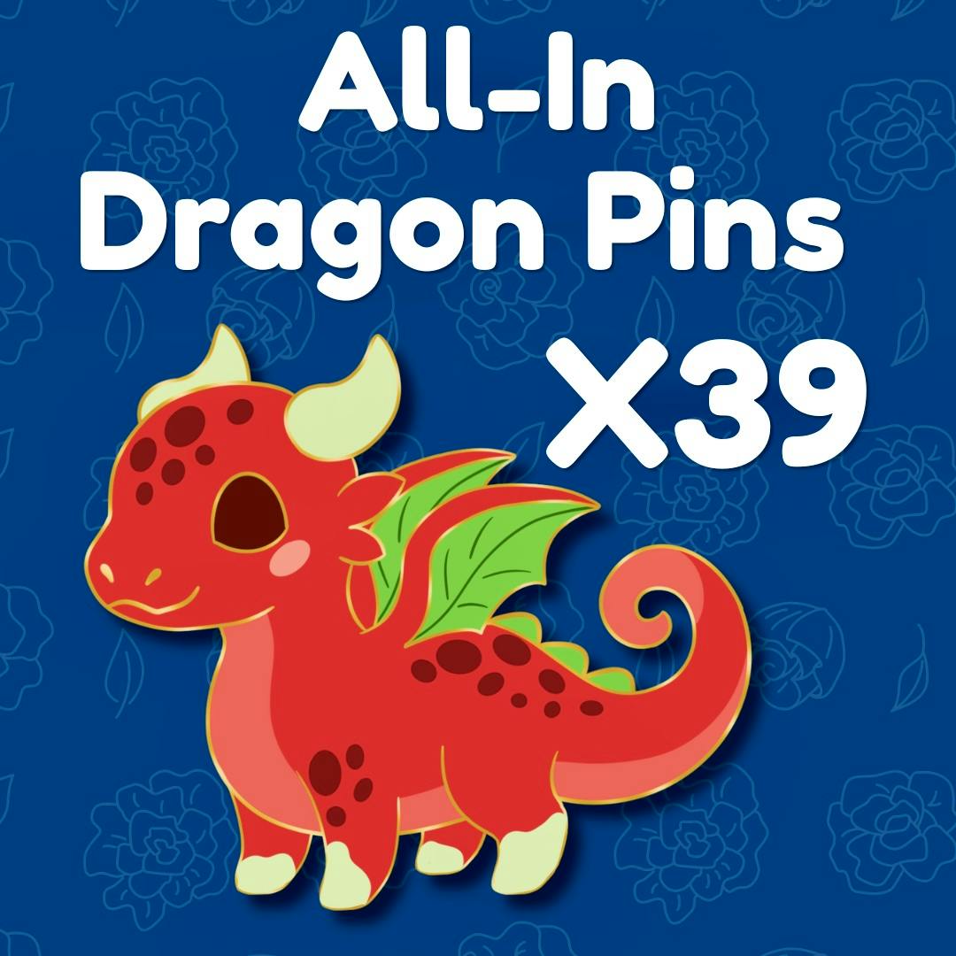 All-In Dragon Pins