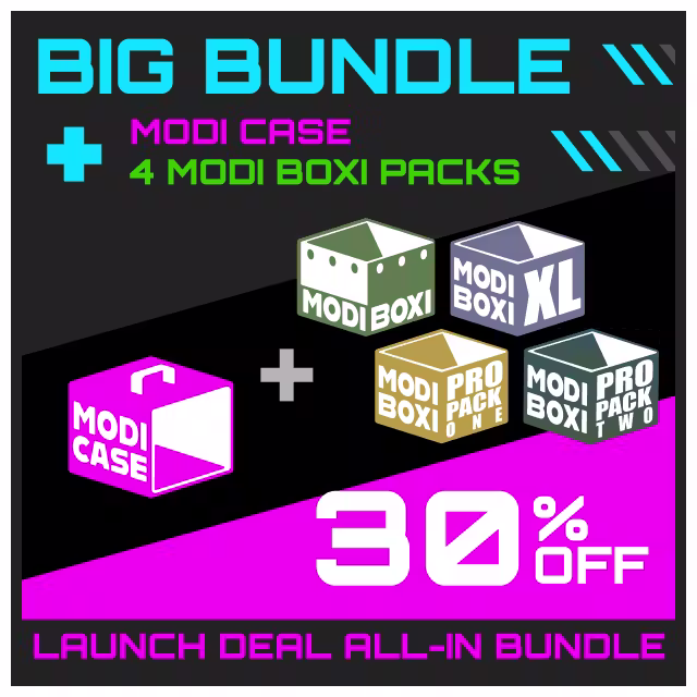 Modi Case + Modi Boxi All-In Bundle – 30% Off