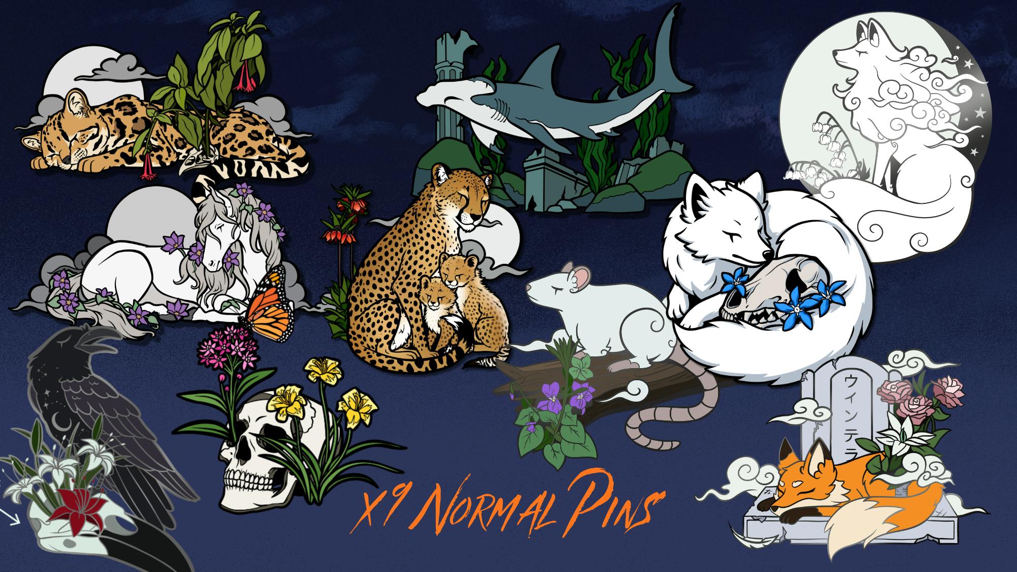 Adopt 9 Normal Pins