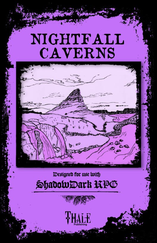 Nightfall Caverns - Soft Back Print + PDF
