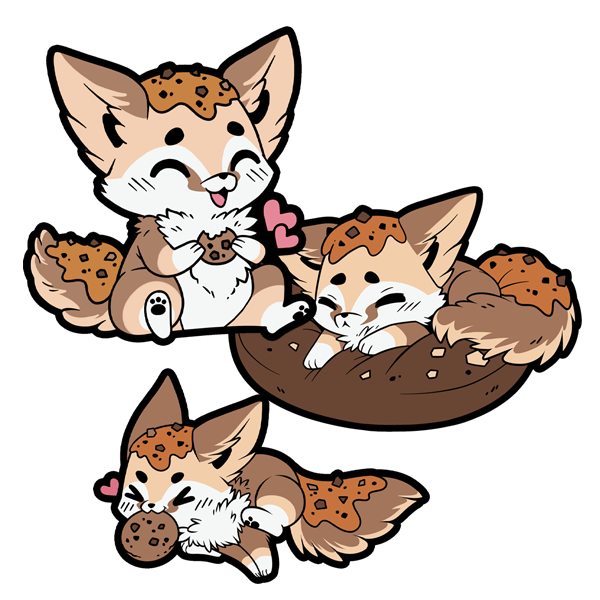 Biskie 3 inch Sticker Collection