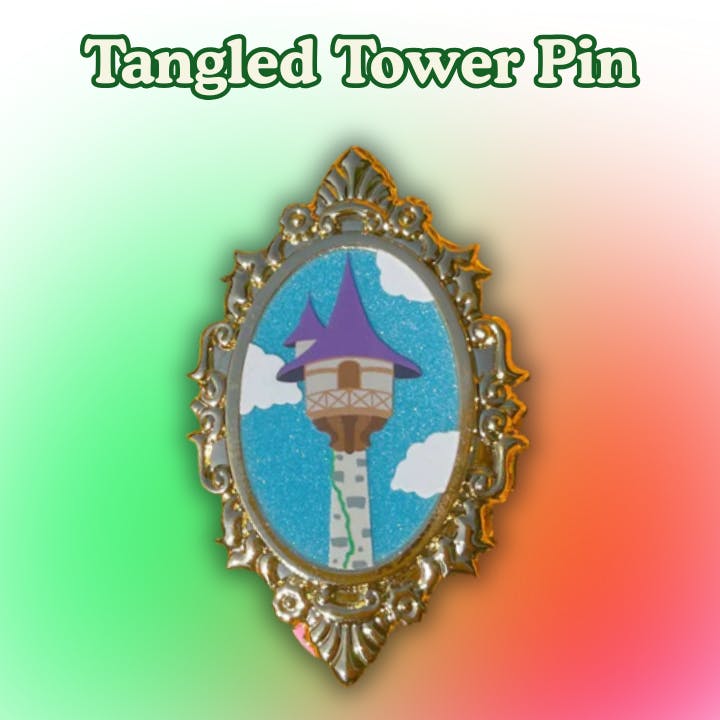 Tangled Tower Pin