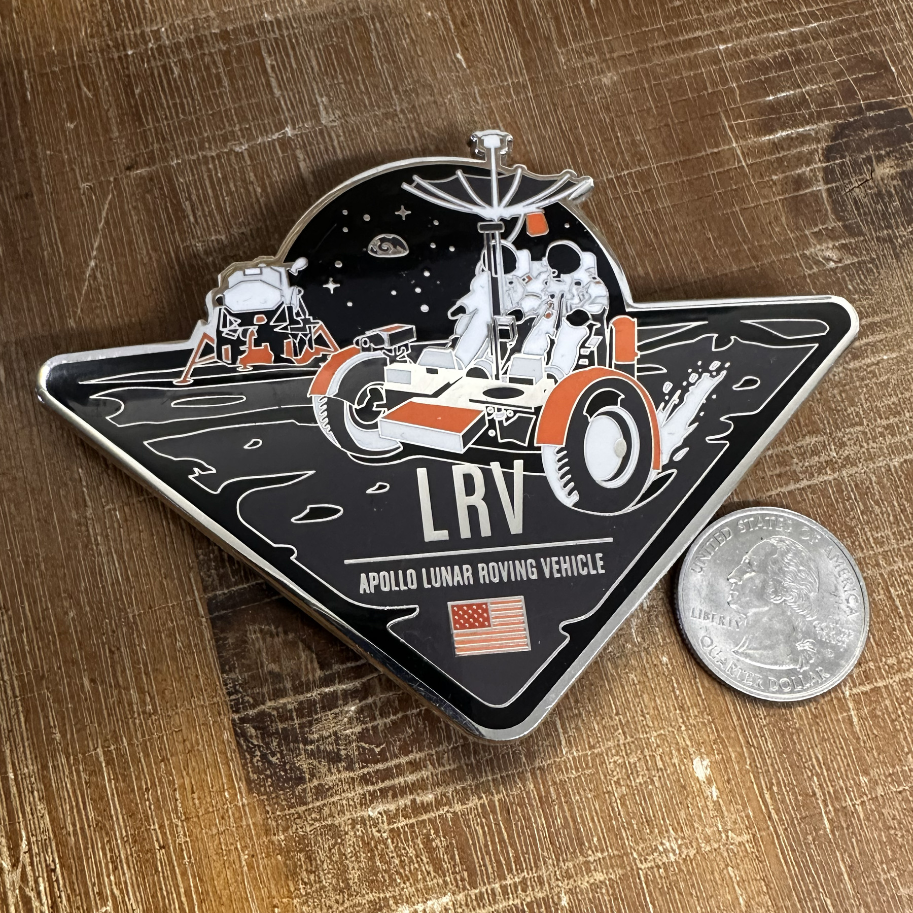 Apollo LRV Super Sized Pin