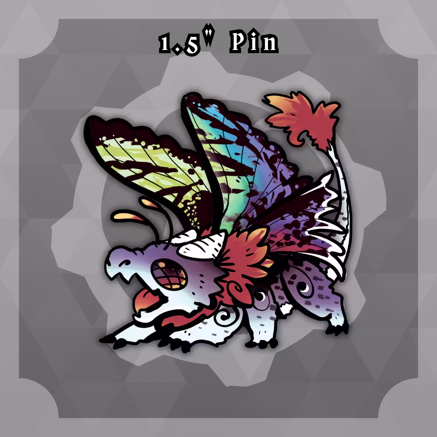 Dungeon Familiars: 1.5in PseudoDragon Pin