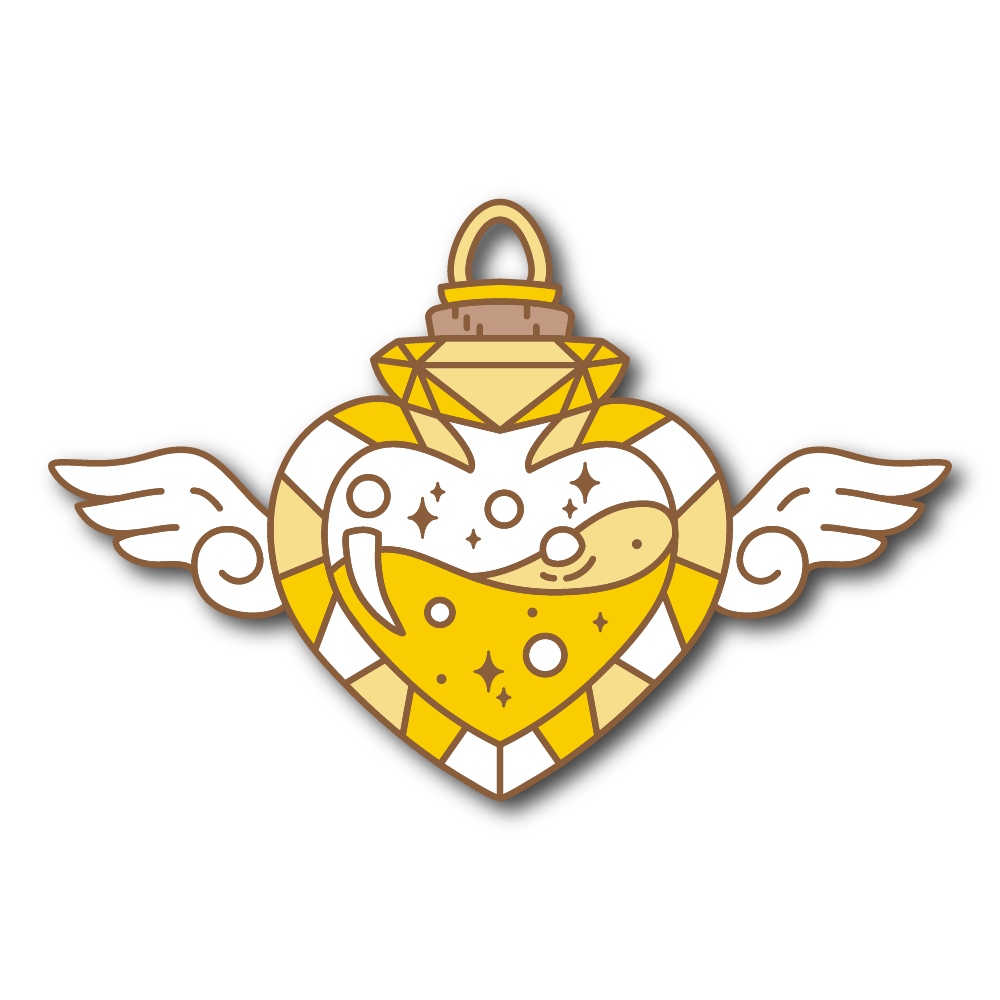 Golden Healing Potion