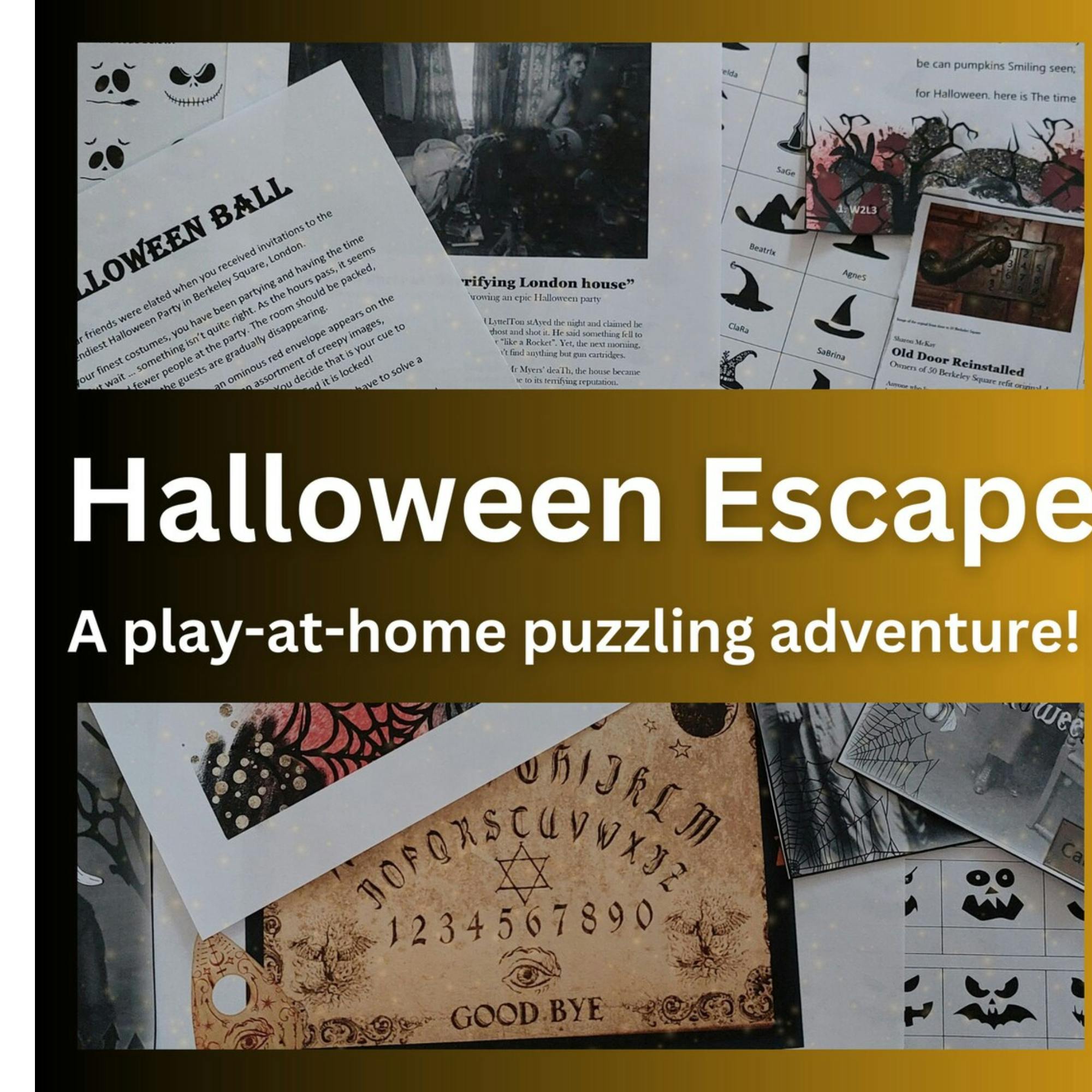 Halloween Escape Room Game